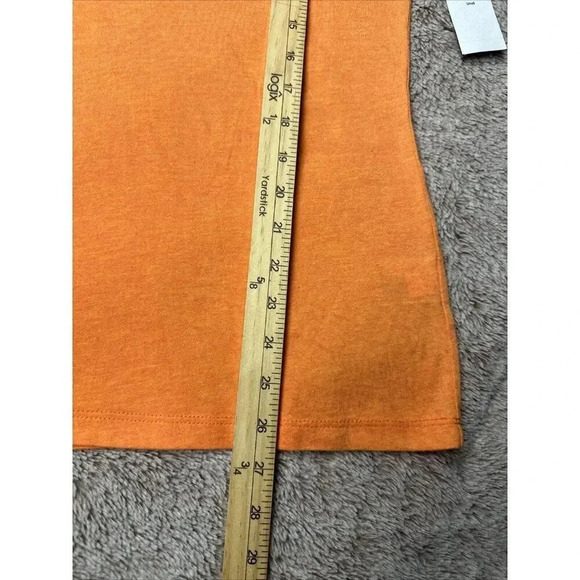 Fox Racing Women’s Wrath V-Neck Tee Short Sleeve T-Shirt Orange Top - Picture 6 of 16